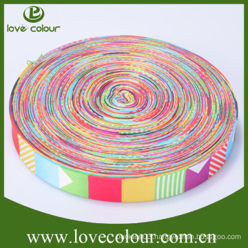 Customized sublimation printed ribbon with logo